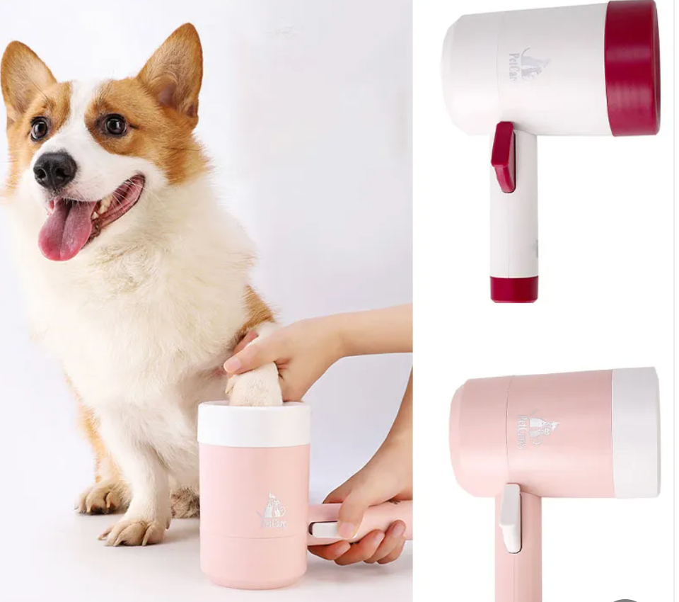 Portable Dog Paw Cleaner – Clean Muddy Paws in Seconds 🐾