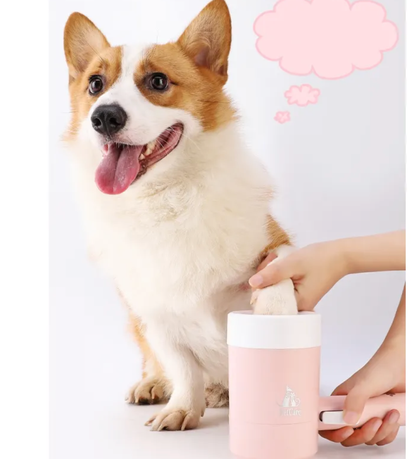 Portable Dog Paw Cleaner – Clean Muddy Paws in Seconds 🐾